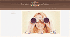 Desktop Screenshot of miltfumc.org